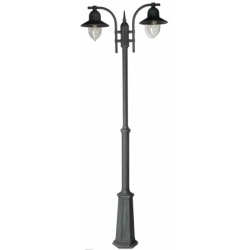 Romanzo 2-licht 182-249cm zw/gr