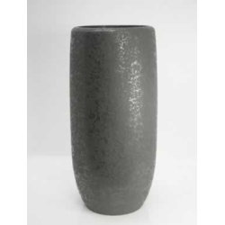 Callisto Structuur Vaas antraciet