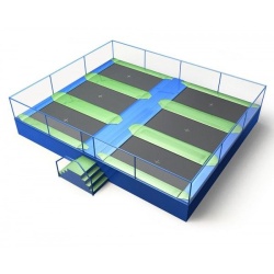 Eurotramp trampolines. levering en plaatsing
