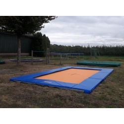 Eurotramp trampolines. levering en plaatsing