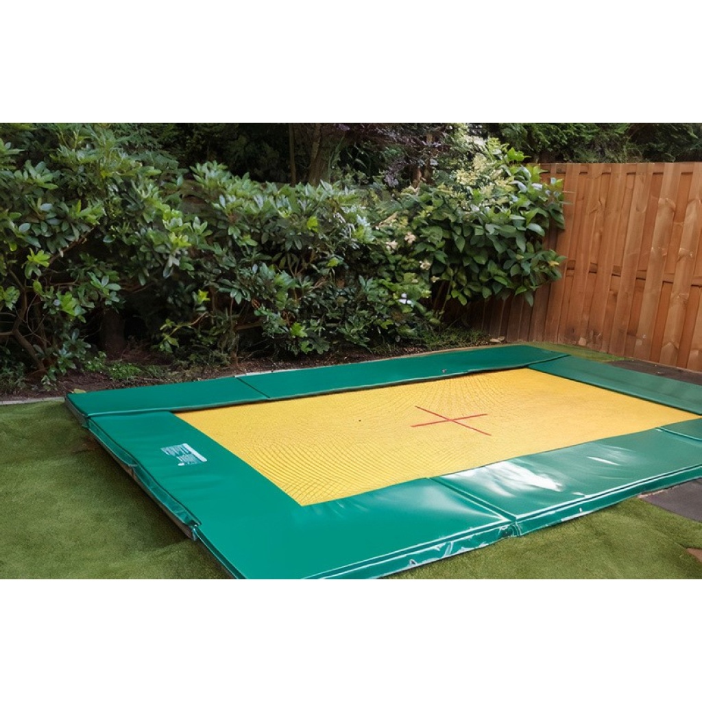 Eurotramp trampolines. levering en plaatsing