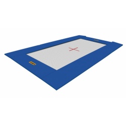 Eurotramp trampolines. levering en plaatsing
