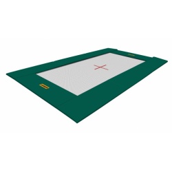 Eurotramp bodemtrampolines. levering en plaatsing